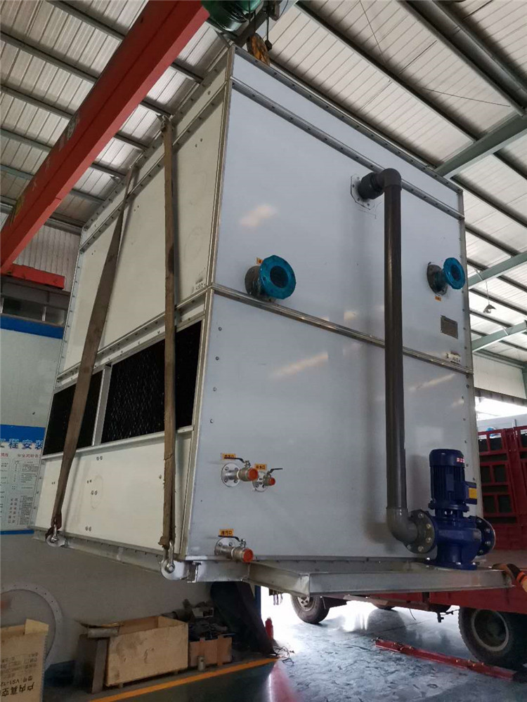 復合流密閉式冷卻塔的安裝